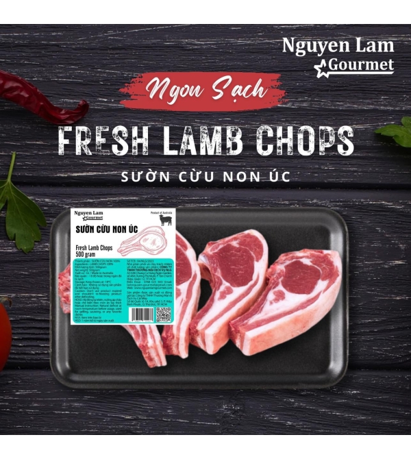 Sườn cừu non Úc